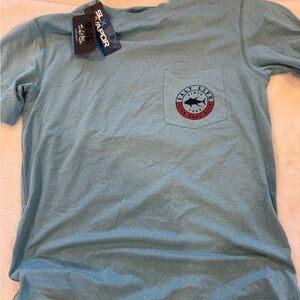 Salt Life Men's Teal Short Sleeve Tee